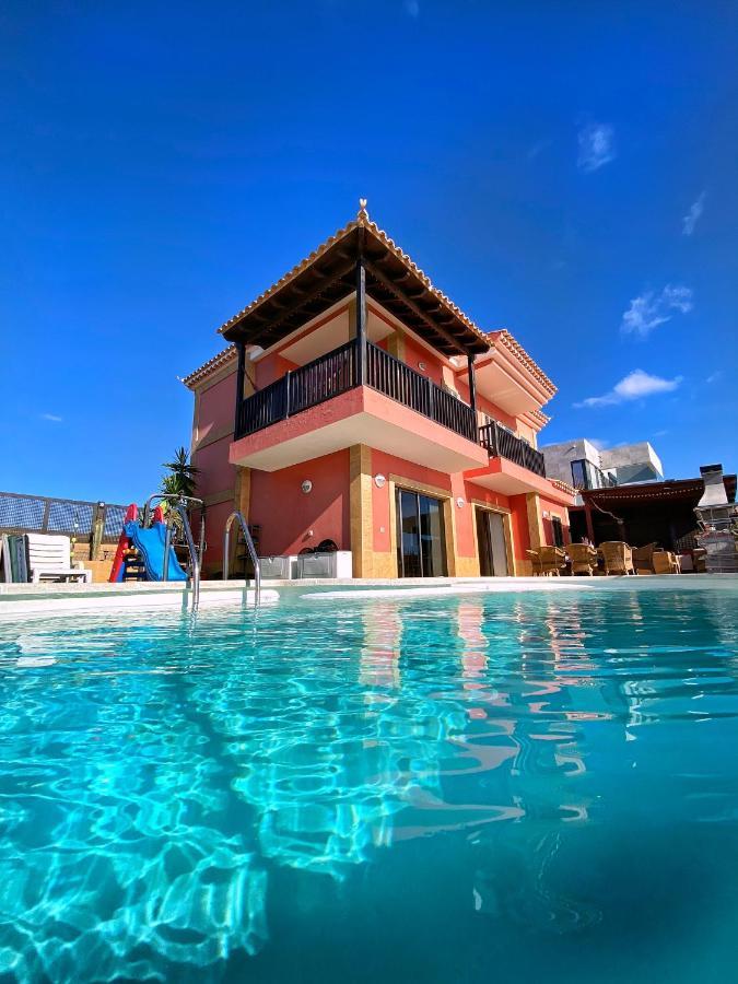 Luxury 5 Star Villa Violetta With Amazing Sea View, Jacuzzi And Heated Pool San Agustin  Exterior photo